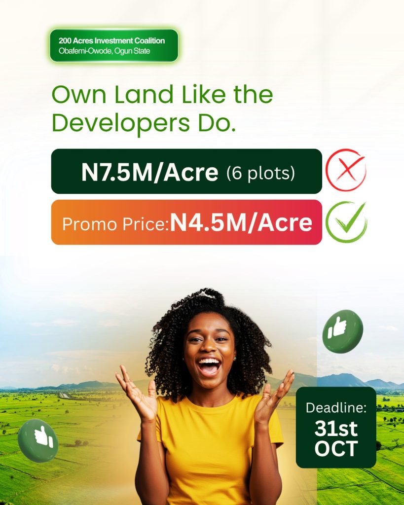 Golden acres at Obafemi owode