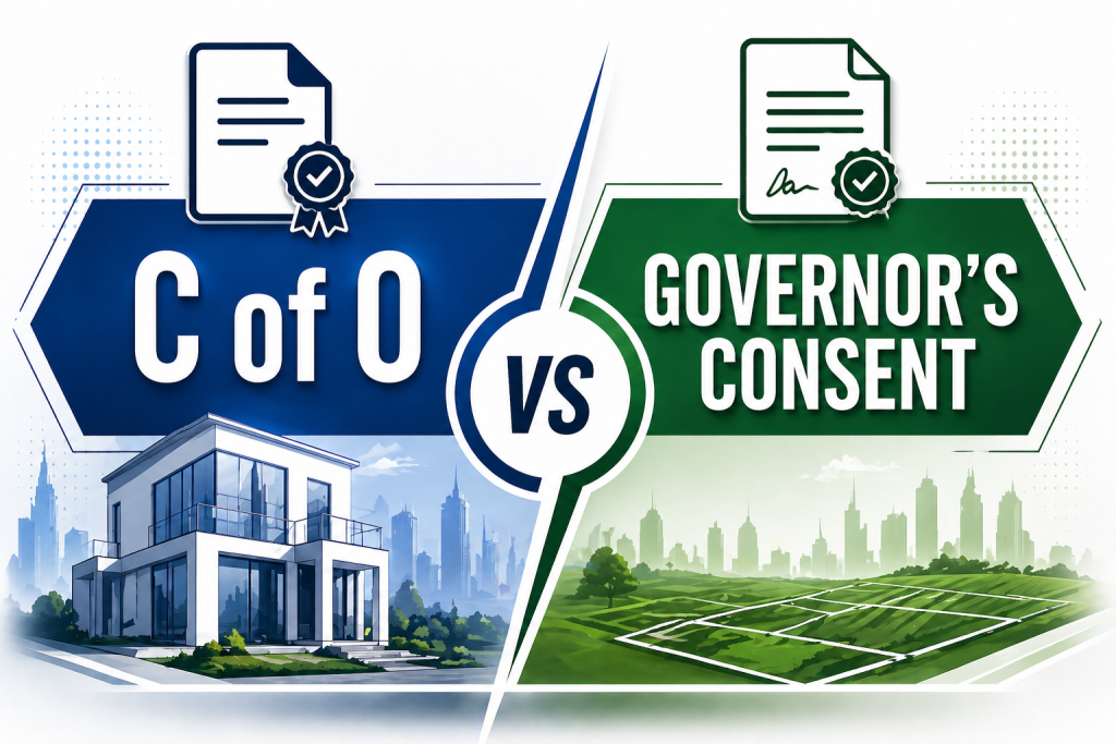 C of O vs governor's consent in Nigeria